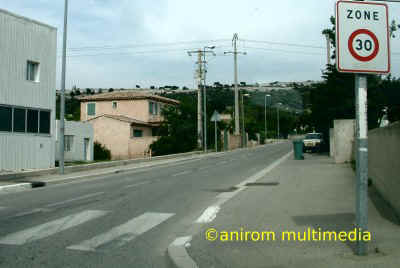 zone limitation de vitesse